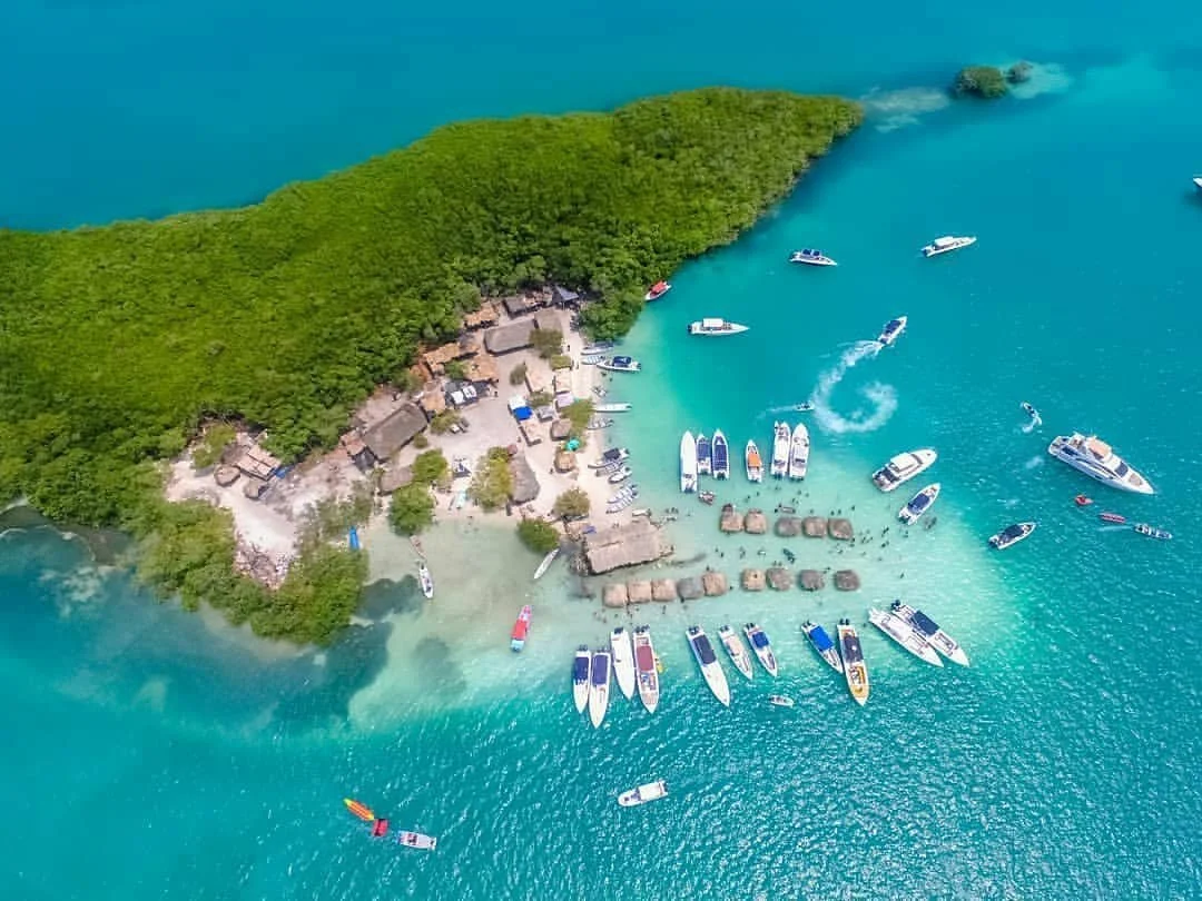 Cholon Island in Cartagena