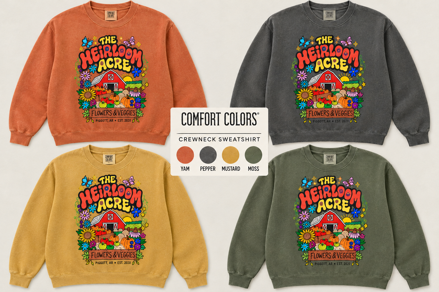 'The Heirloom Acre' Sweatshirts *presale*
