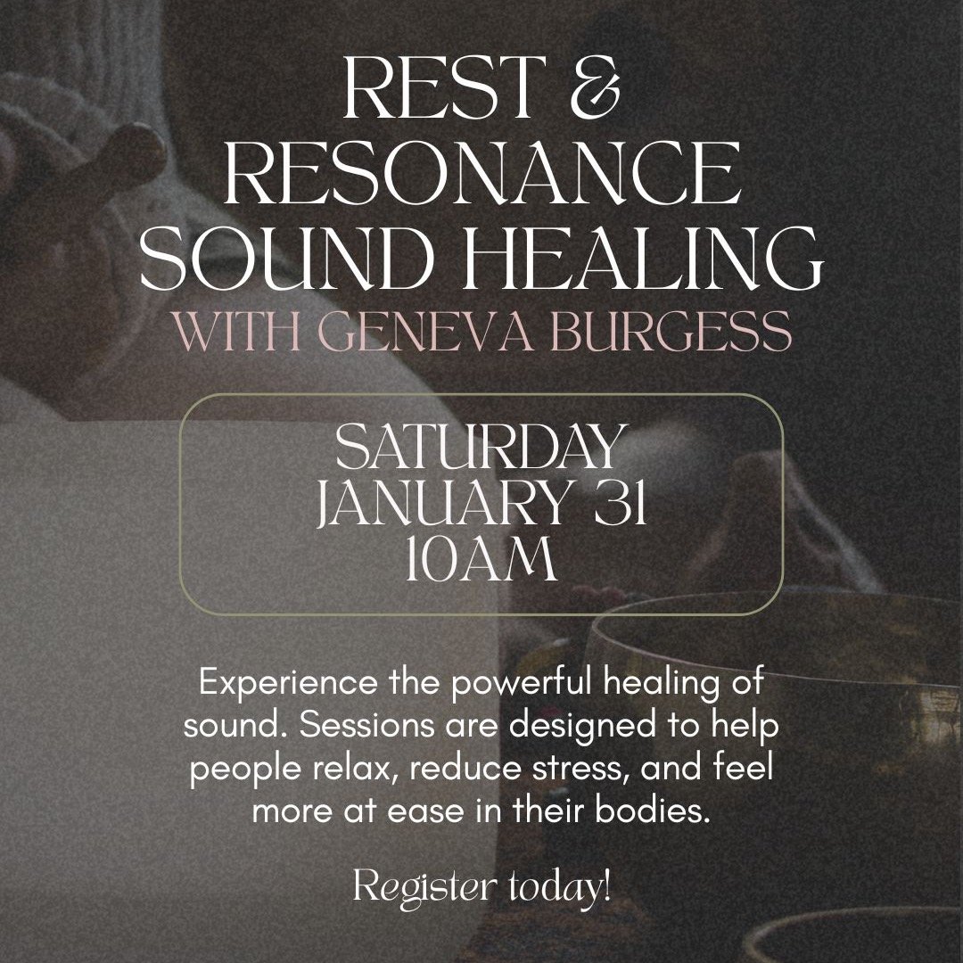 Sound Healing | Saturday at 10am
When words feel like too much, sound can carry you.
This is a space to soften, release, and let your nervous system settle.
Sound healing works gently through vibration &mdash; supporting rest, emotional processing, a