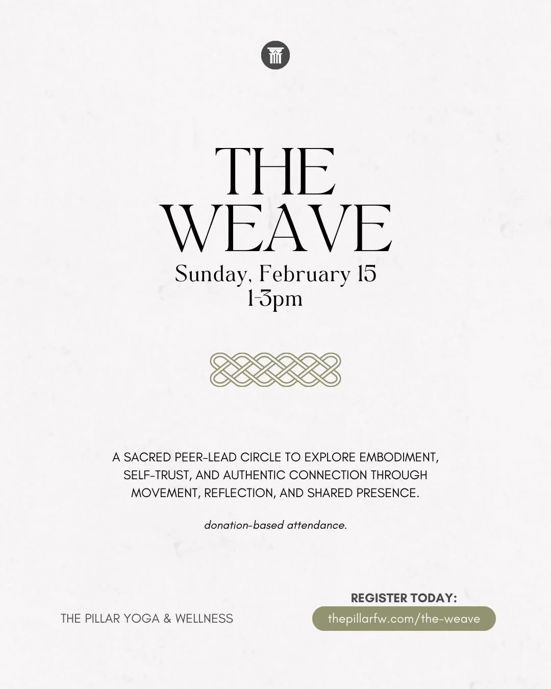 Sometimes what we really want isn&rsquo;t advice.
It isn&rsquo;t solutions.
It isn&rsquo;t someone telling us to calm down.
What we want is to be understood.
This Sunday at The Weave (1&ndash;3 PM), we&rsquo;re exploring what it means to truly attune