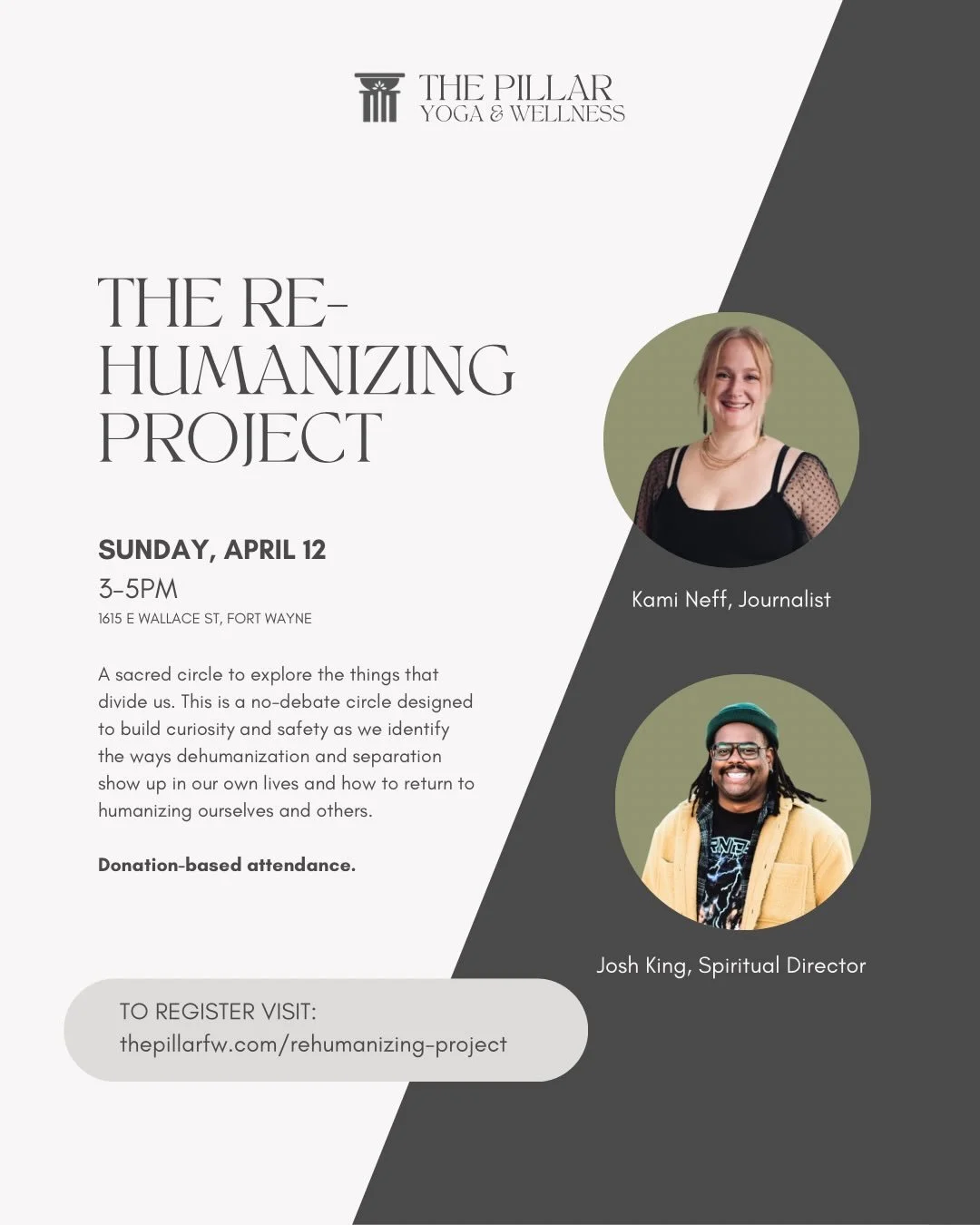 There are subtle ways we disconnect from ourselves and each other.
It doesn&rsquo;t always look extreme.
Sometimes it shows up as shutting down, labeling, judging, avoiding, or moving too fast to really feel.

This Sunday, we&rsquo;re creating space 