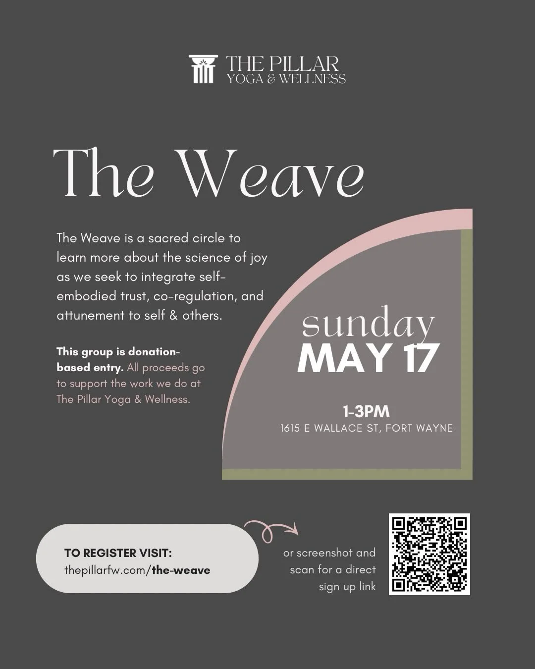 There&rsquo;s something powerful about being in a space where you don&rsquo;t have to perform&hellip;
you can just be.

The Weave is a gathering rooted in connection&mdash;
to yourself, and to others.

A space to slow down, tune in, and gently explor