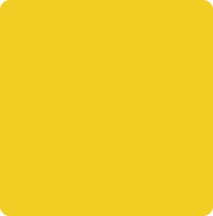 A plain yellow square background.