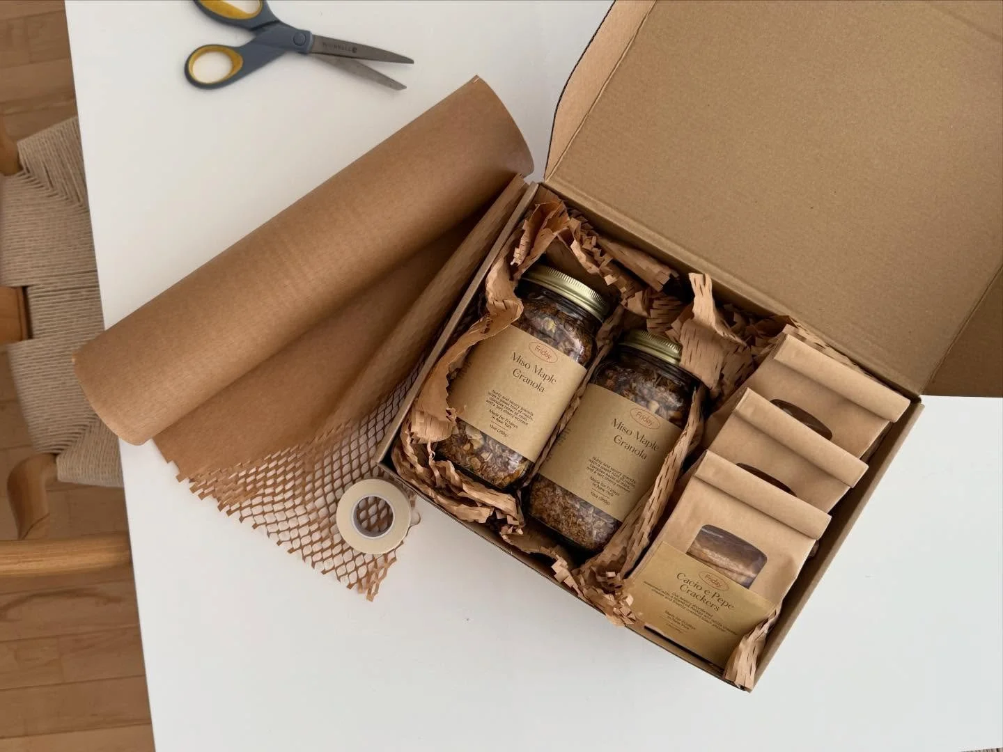 mail day 💛. nothing like miso maple granola the friday after thanksgiving. order now for delivery by wednesday.