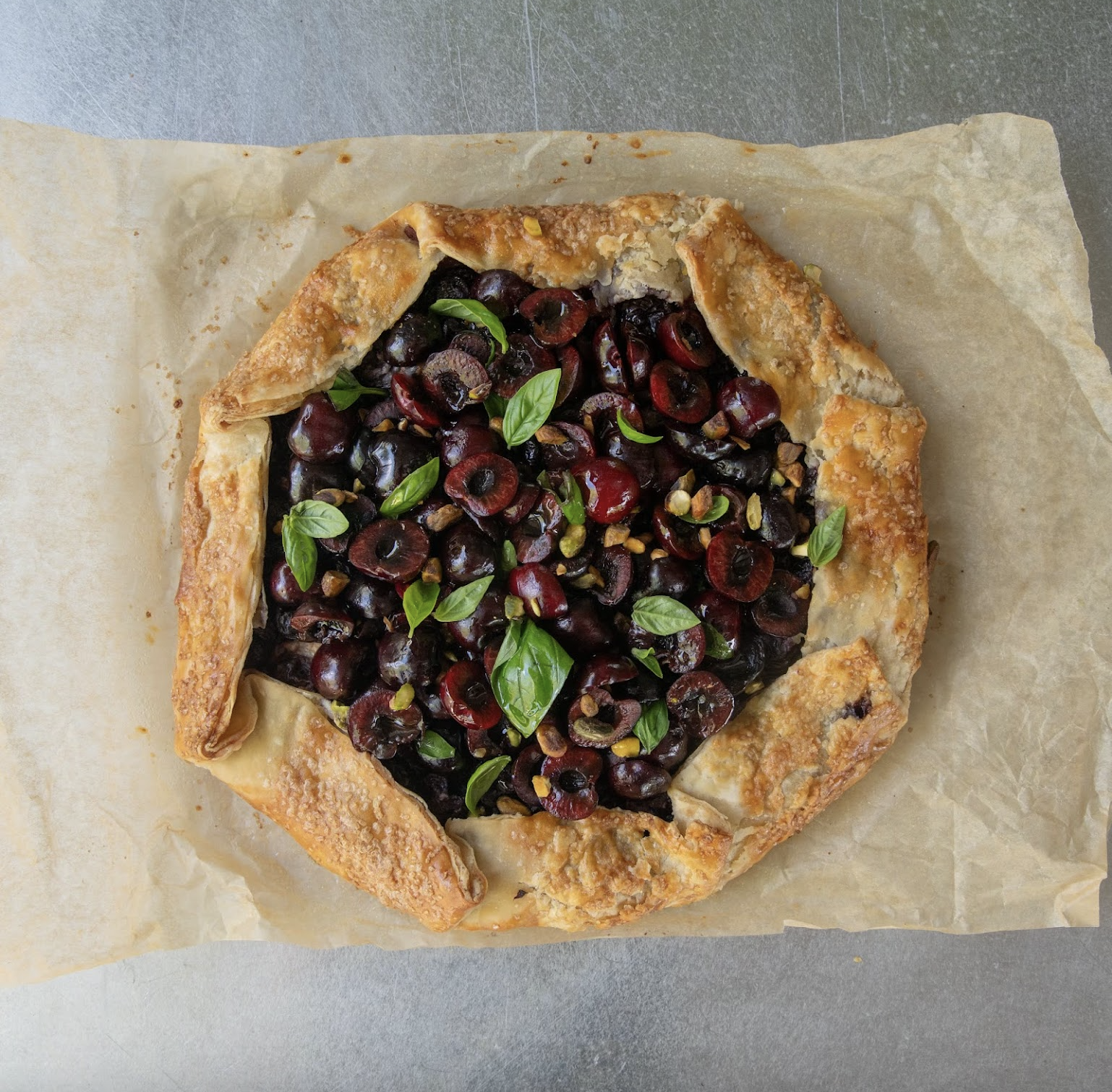 The Crushed Cherry Galette