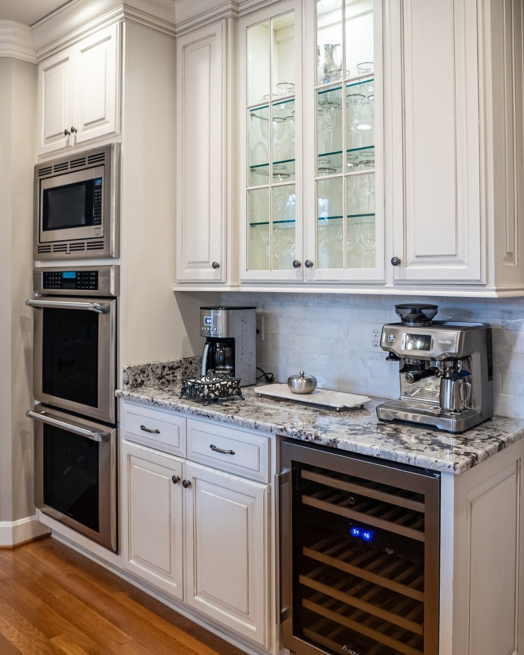 Timeless, traditional kitchen remodel for a beautiful family.