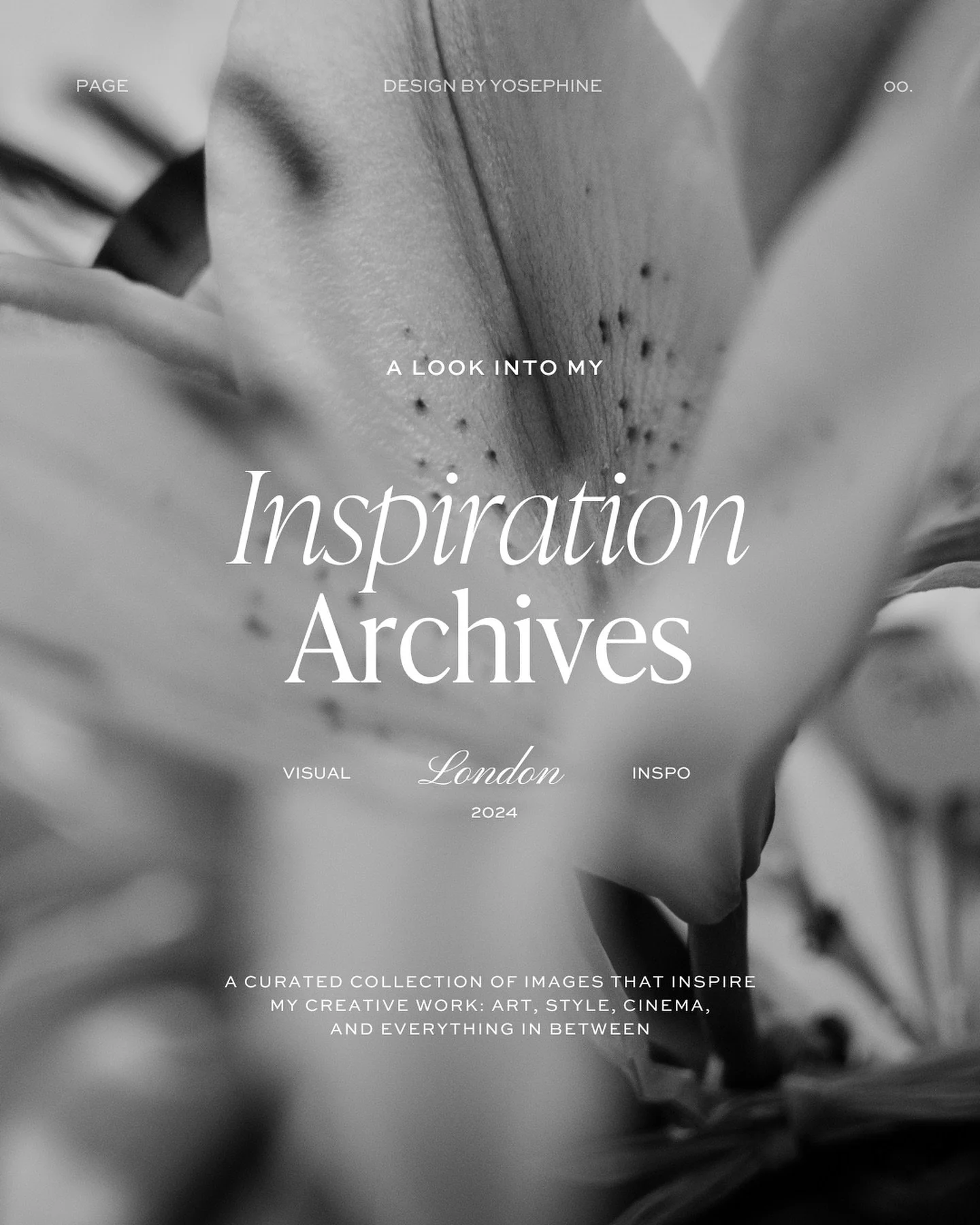 What I daydream about 💭🕊

Here&rsquo;s a look into what inspires my design work: art, style, cinema, and everything in between.