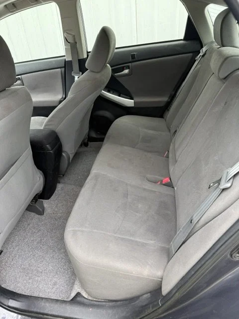 2013 Toyota Prius back seats