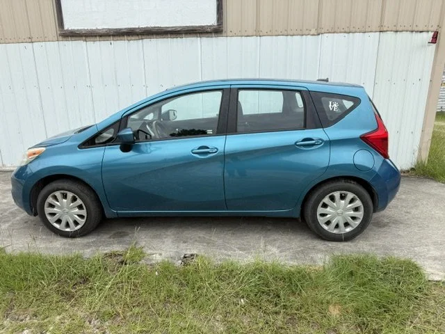 Side of 2016 Nissan Versa Note S, used car, backup camera