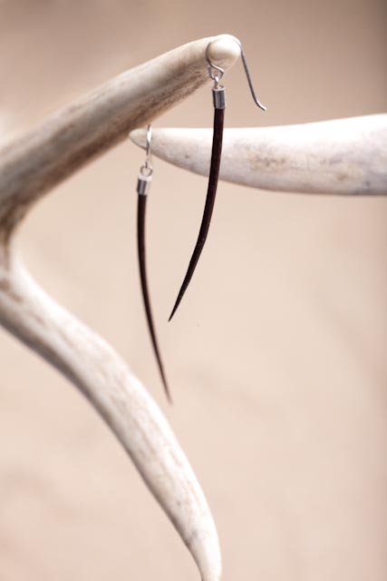 Real Hawthorn Earrings