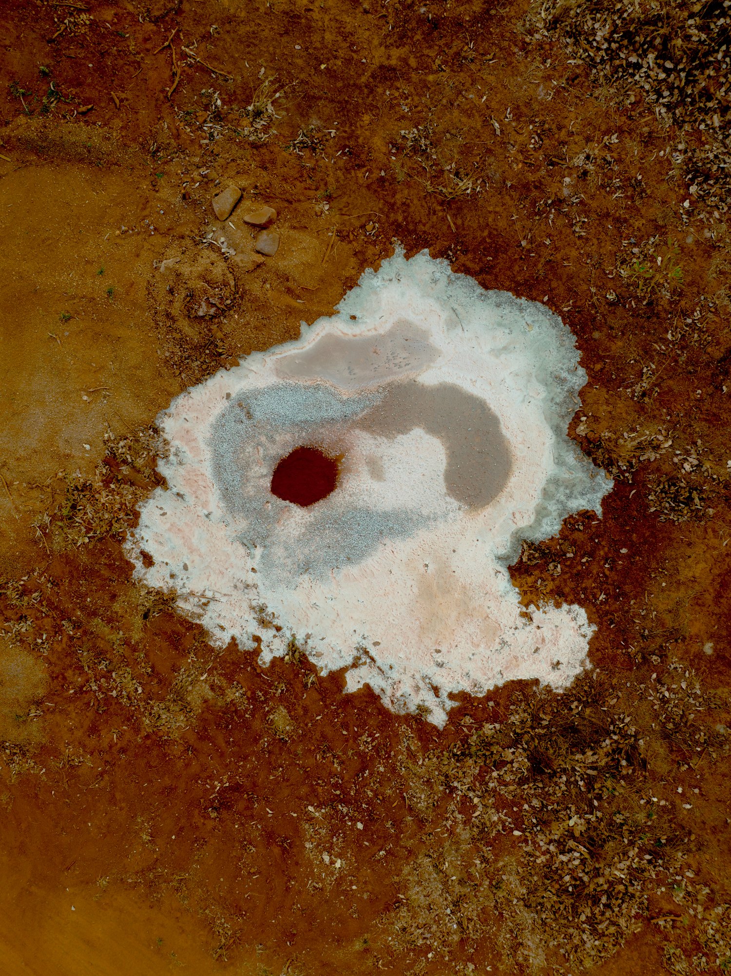 Concrete puddle