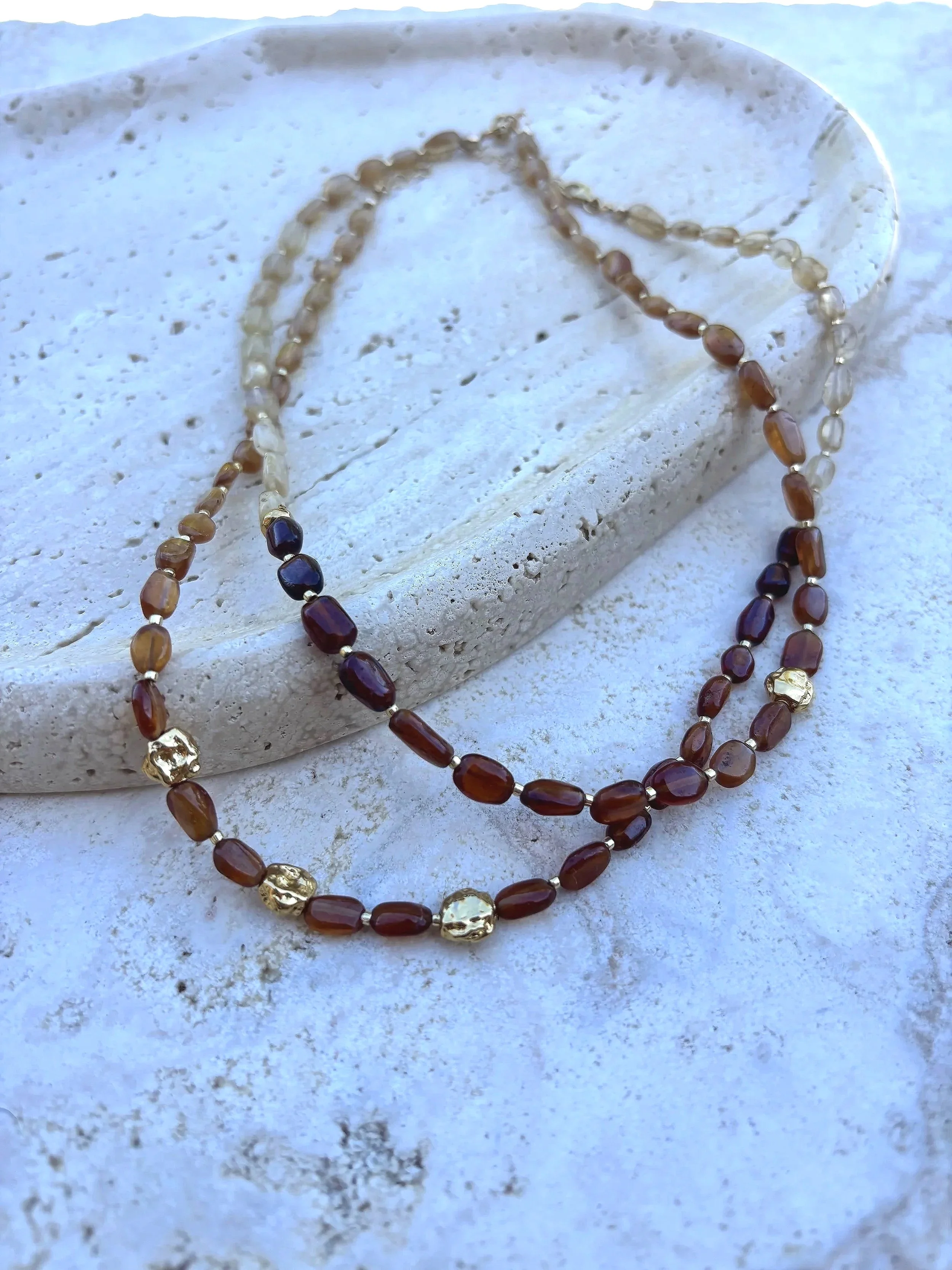 Amber Single Necklace