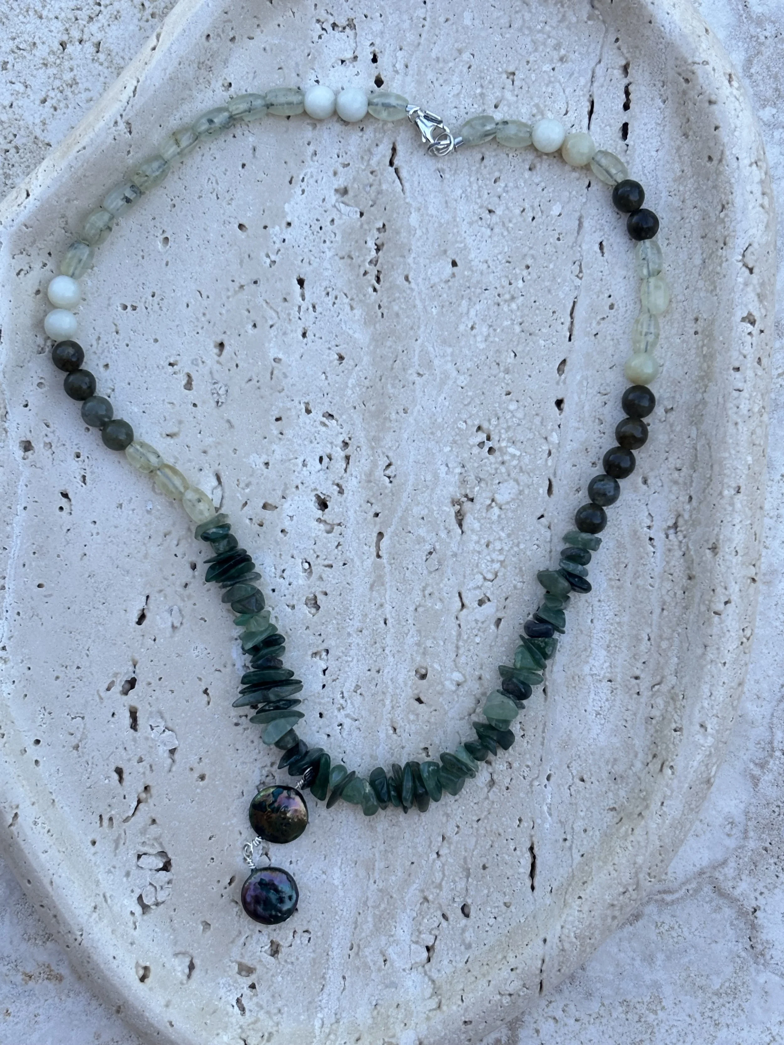 Moss Necklace