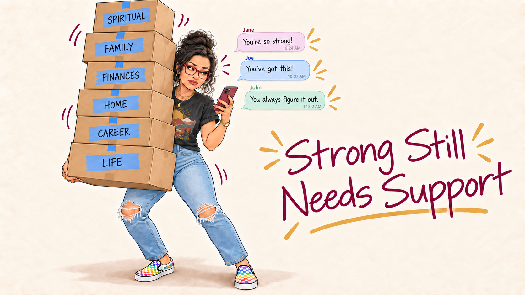 Being Strong Is Not the Same as Being Supported