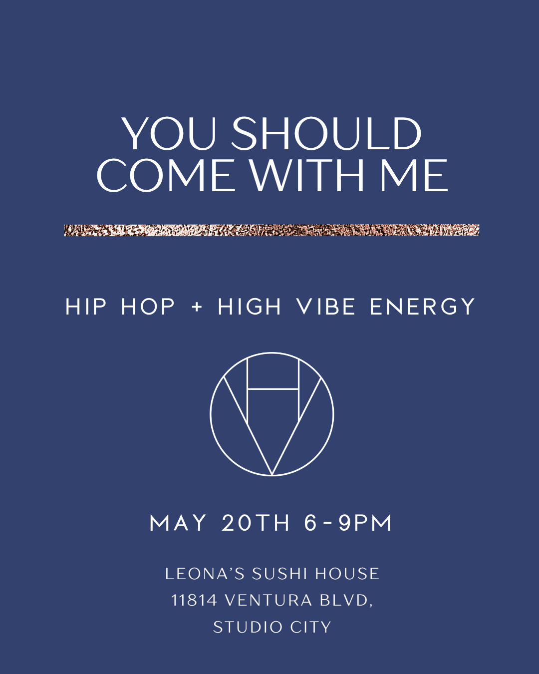 You Should Come with Me - Hip Hop + High Vibe Energy