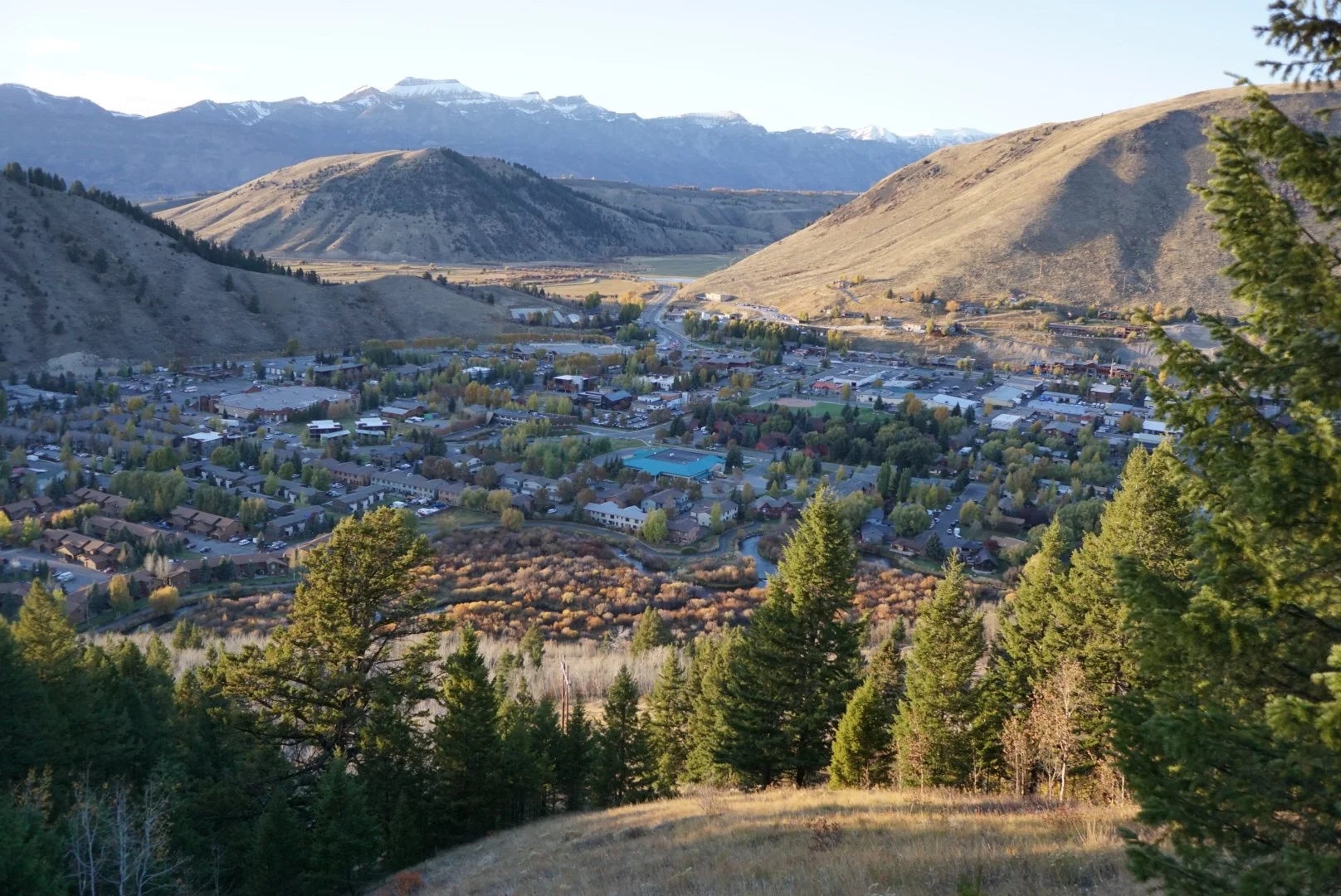 Town of Jackson from Josie's Ridge | Jackson, WY | 2018 | Sony DSLR