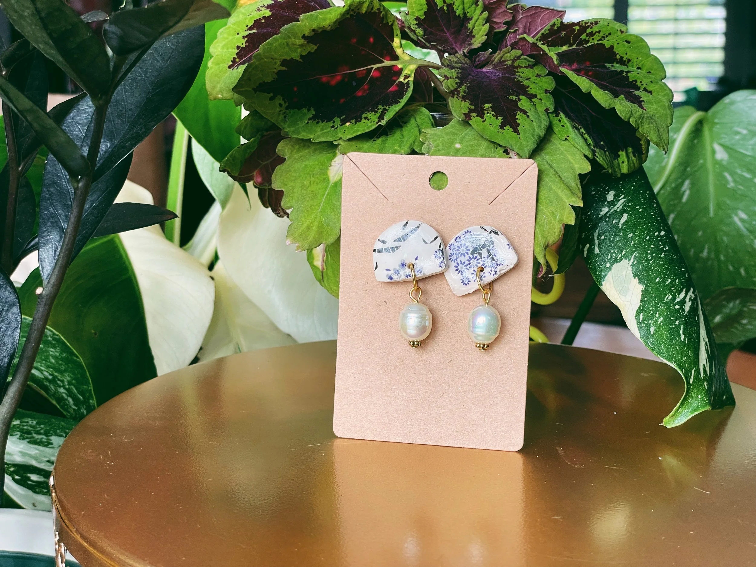 Oriental Floral Earring Collection