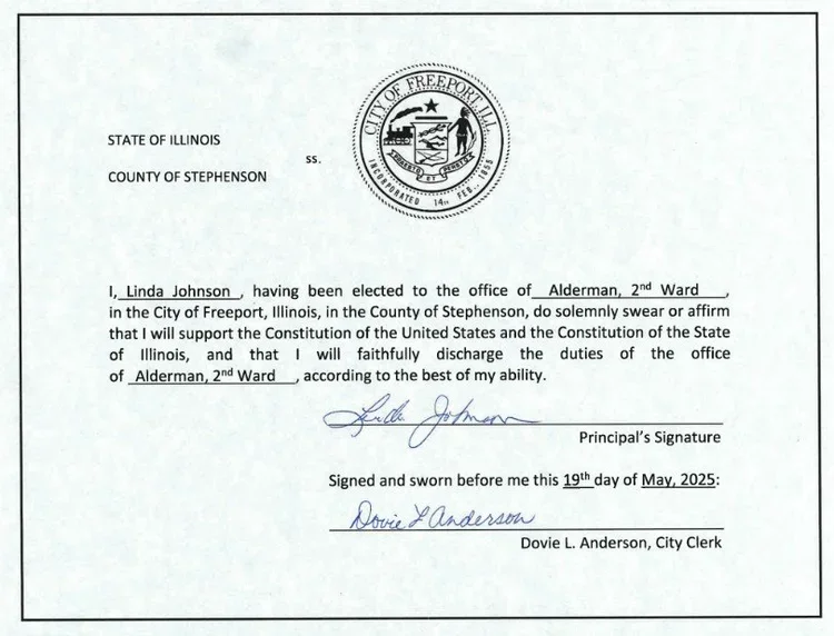 The Truth Behind Alderwoman Linda Johnson’s Secret Swearing-In