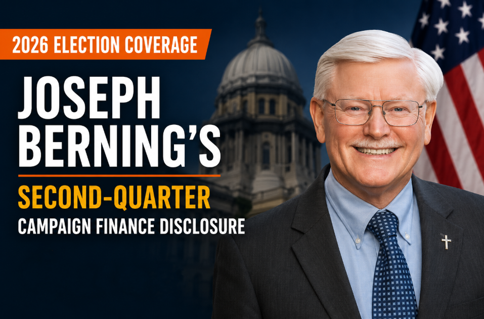 Joseph Berning's Second-Quarter Campaign Finance Disclosure