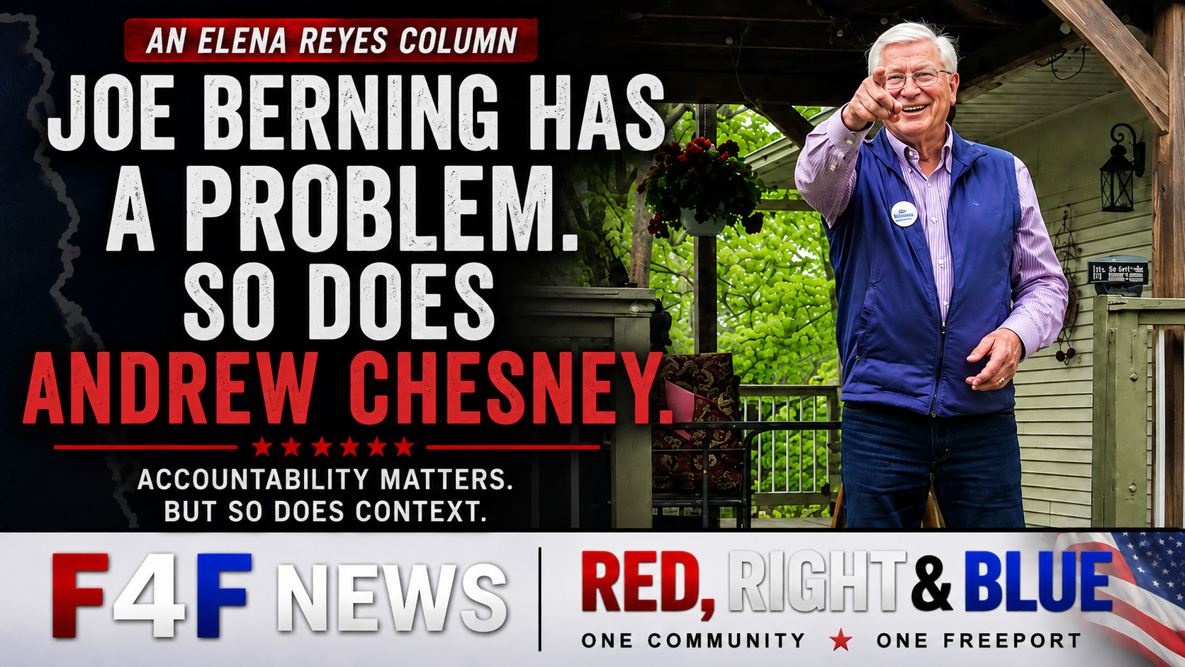Joe Berning Has a Problem. So Does Andrew Chesney.