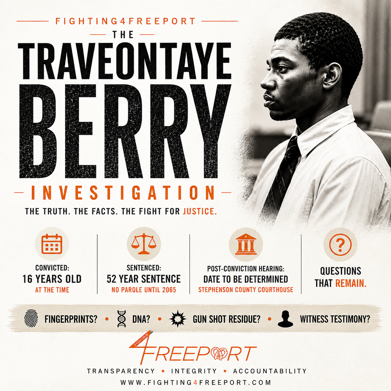 Traveontaye Berry: Status Hearing