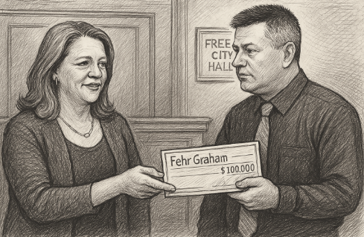 Another $100,000 for Fehr Graham: City Leadership’s Costly Dependency Continues