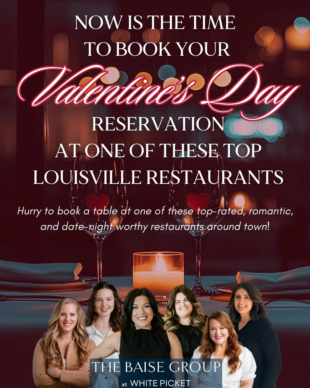 We are so blessed to live in Louisville &mdash; a city full of incredible restaurants, endless date-night options, and just about every type of cuisine you could crave. 🍝🍷🌮 

&hearts;️ If you&rsquo;re planning a Valentine&rsquo;s Day dinner&hellip