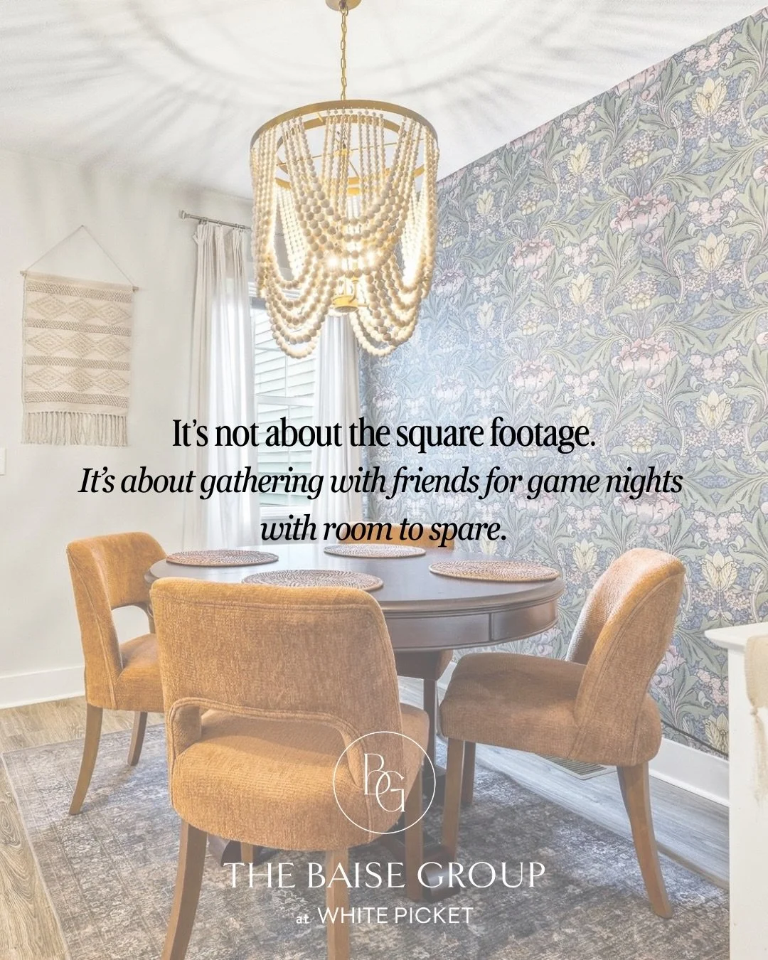 In real estate, it&rsquo;s easy to focus on numbers.
Price. Rates. Square footage. Days on market.

But the truth? It&rsquo;s not about the house. It&rsquo;s about the life you get to live there.

At The Baise Group, we don&rsquo;t just help you buy 