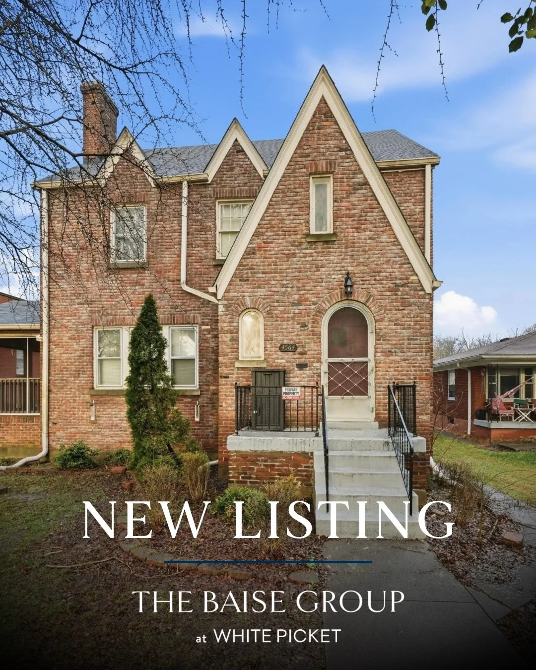 ✨ New Listing in Beechmont ✨

Beautiful Tudor-style home full of timeless character and ready for its next chapter.

🏡 4 Bedrooms | 🛁 3 Baths
🌿 Large lot + screened-in porch
✨ Original hardwood floors &amp; trimwork
📍 1 block from Woodlawn Ave co