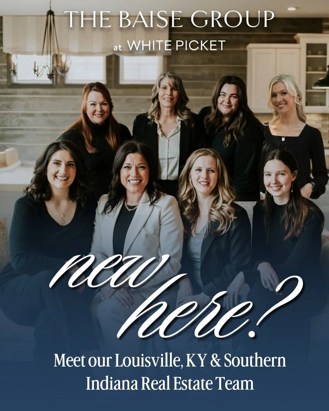 Welcome to The Baise Group. 🏡✨

We&rsquo;re more than just Louisville &amp; Southern Indiana Realtors &mdash; we&rsquo;re a team of local experts, strategic marketers, skilled negotiators, and relationship-builders who are passionate about helping p