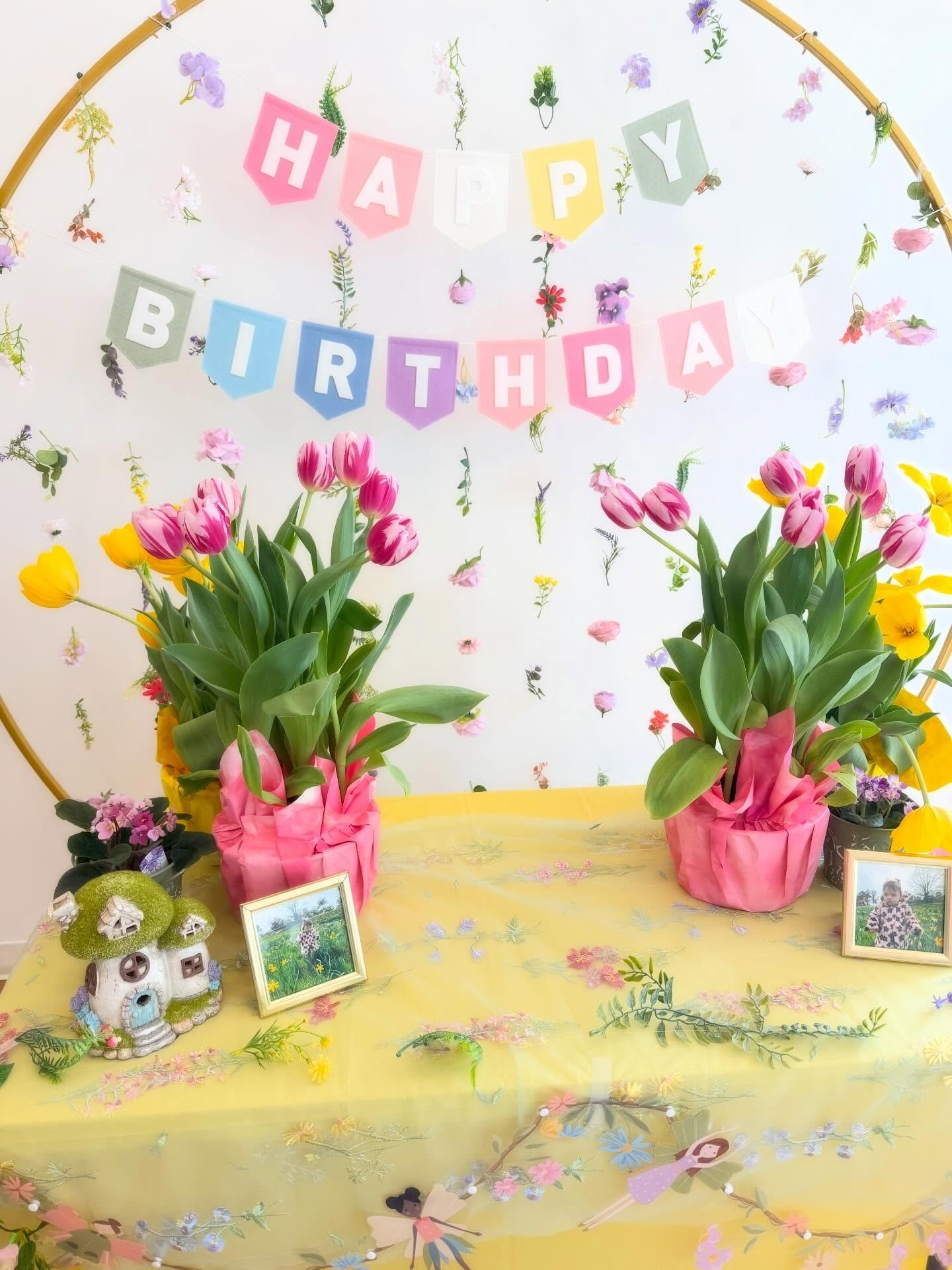 A moment for this truly magical fairy garden birthday party 💕✨🧚&zwj;♀️🪴🌼