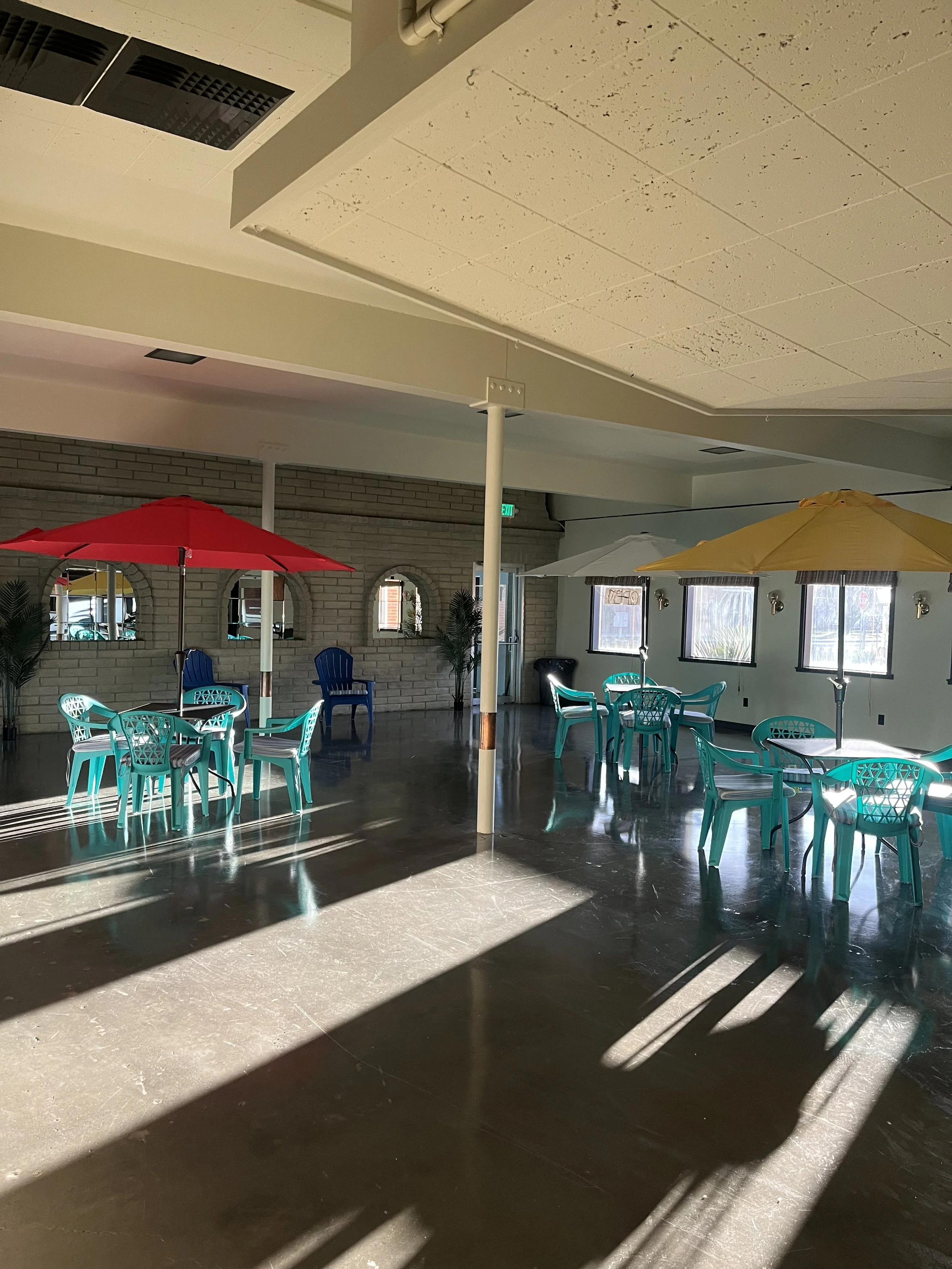 Banquet Room South with Sun