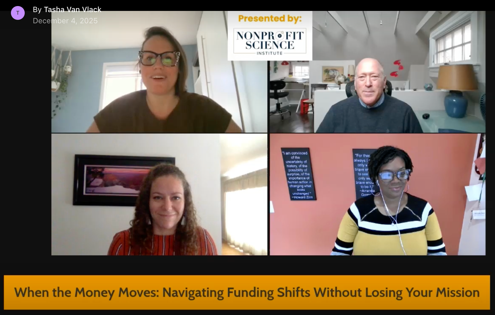 Guest Post: How Leaders Stay Mission-Aligned When the Money Moves