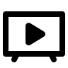 TV icon by Icons8
