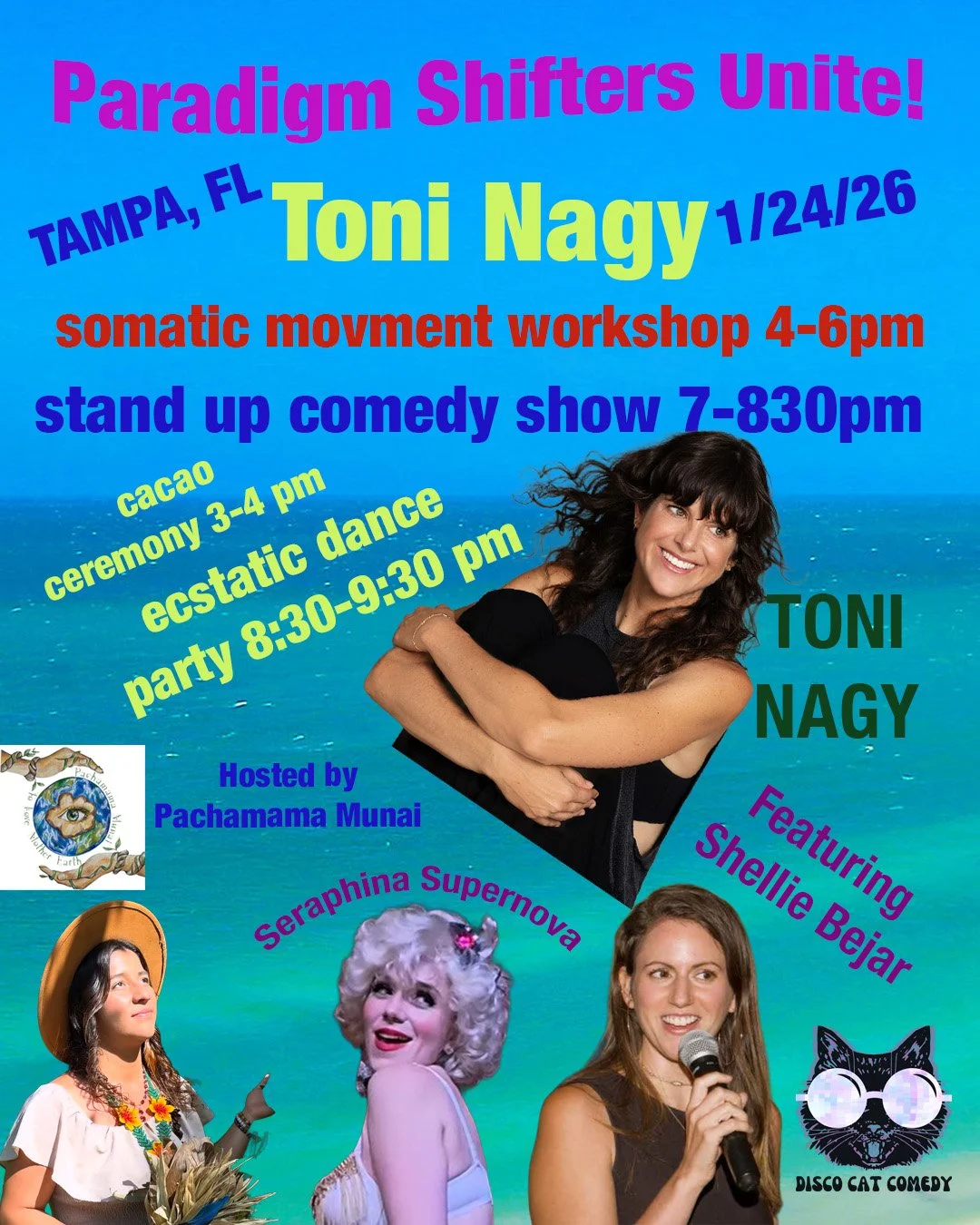 1/24 Ecstatic Dance Party 8:30 pm in Tampa, Florida (Workshop Add On!)