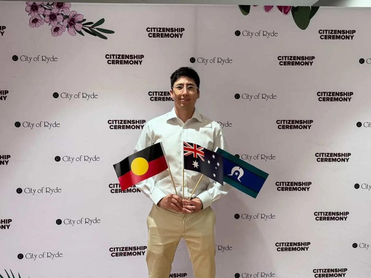 Did you hear about the Chilean boy from Machali who was granted his Australian Citizenship yesterday?
