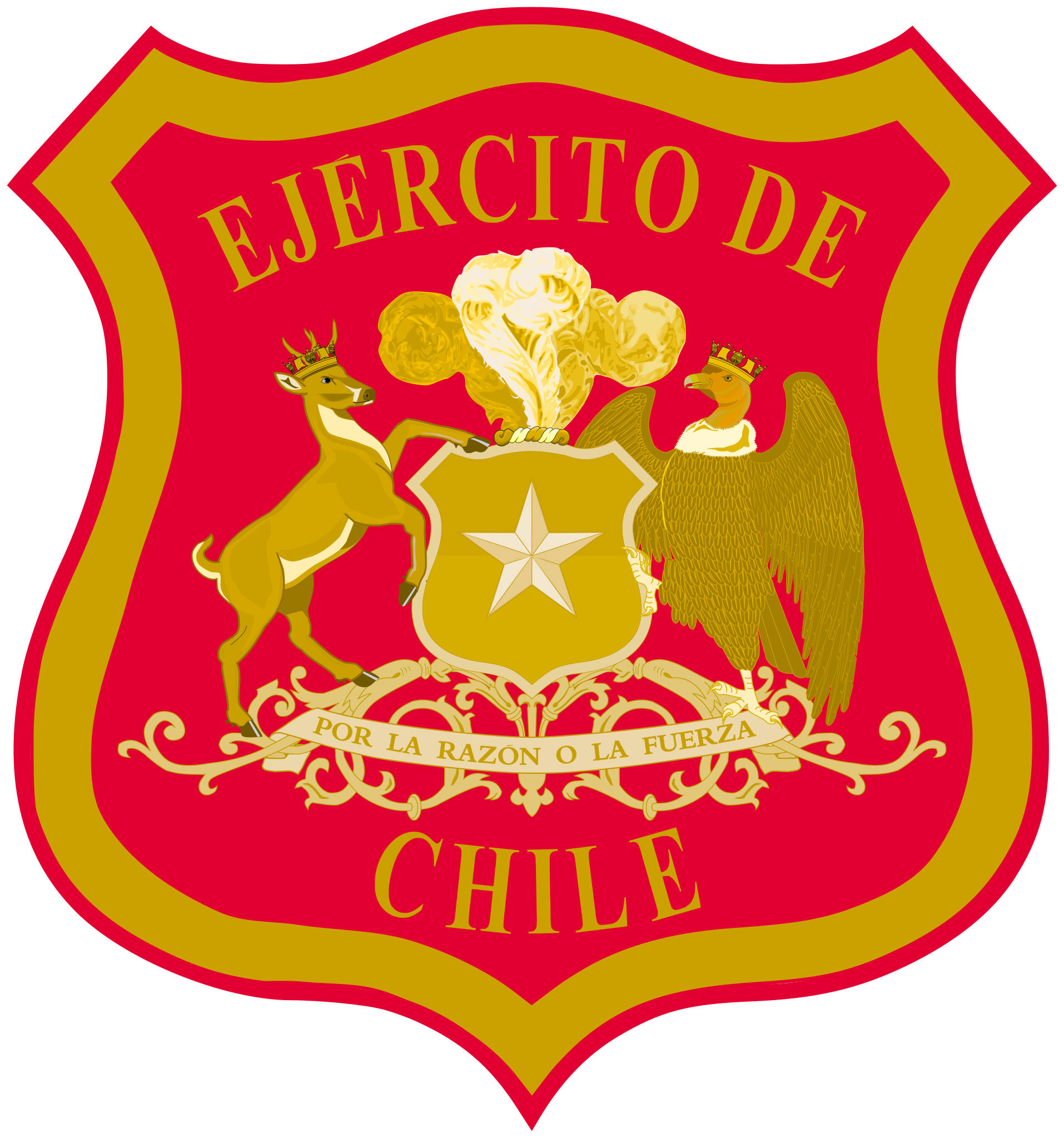 Chilean army flag.png