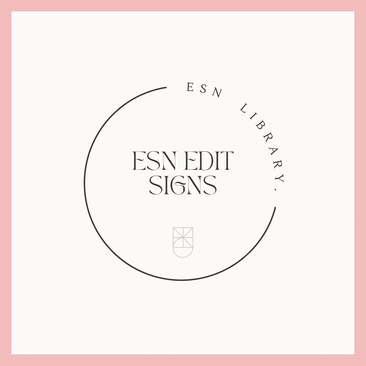 ESN Edit Signs