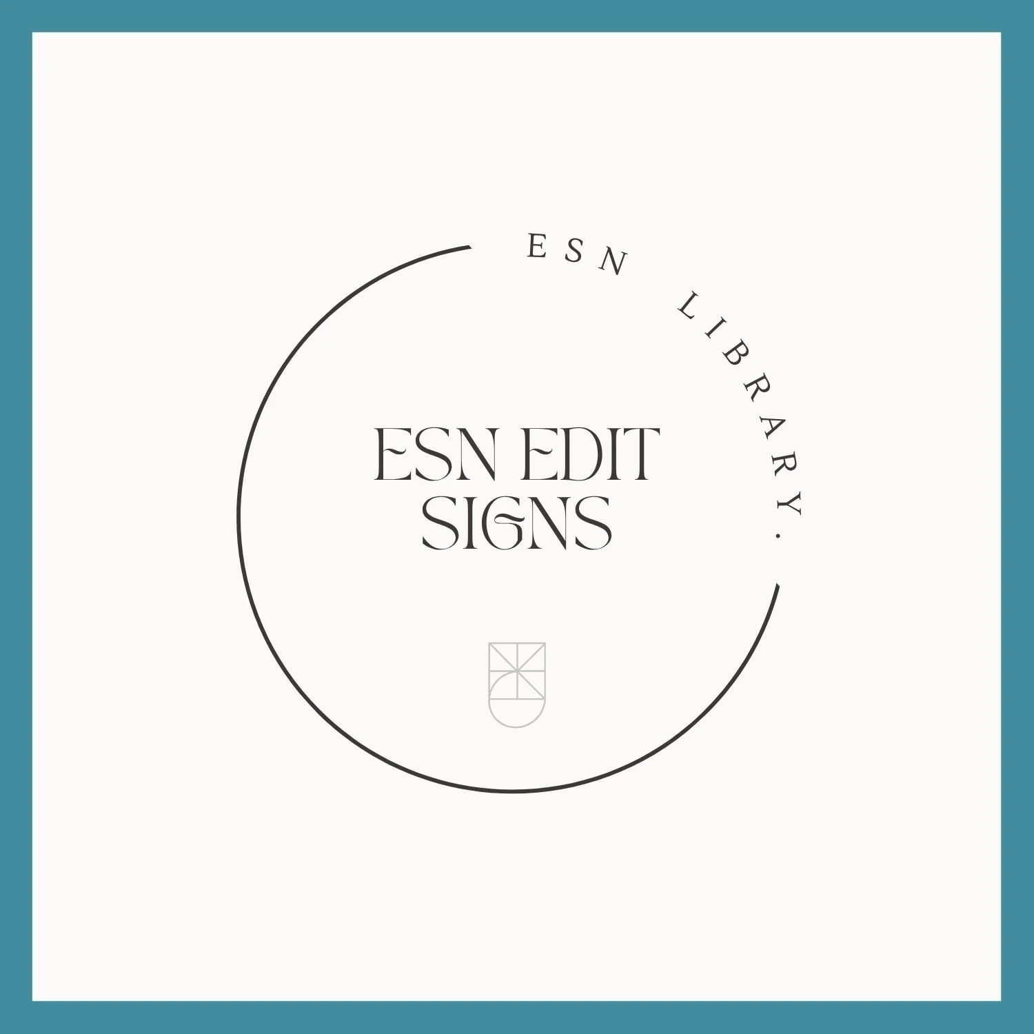 ESN Edit Signs