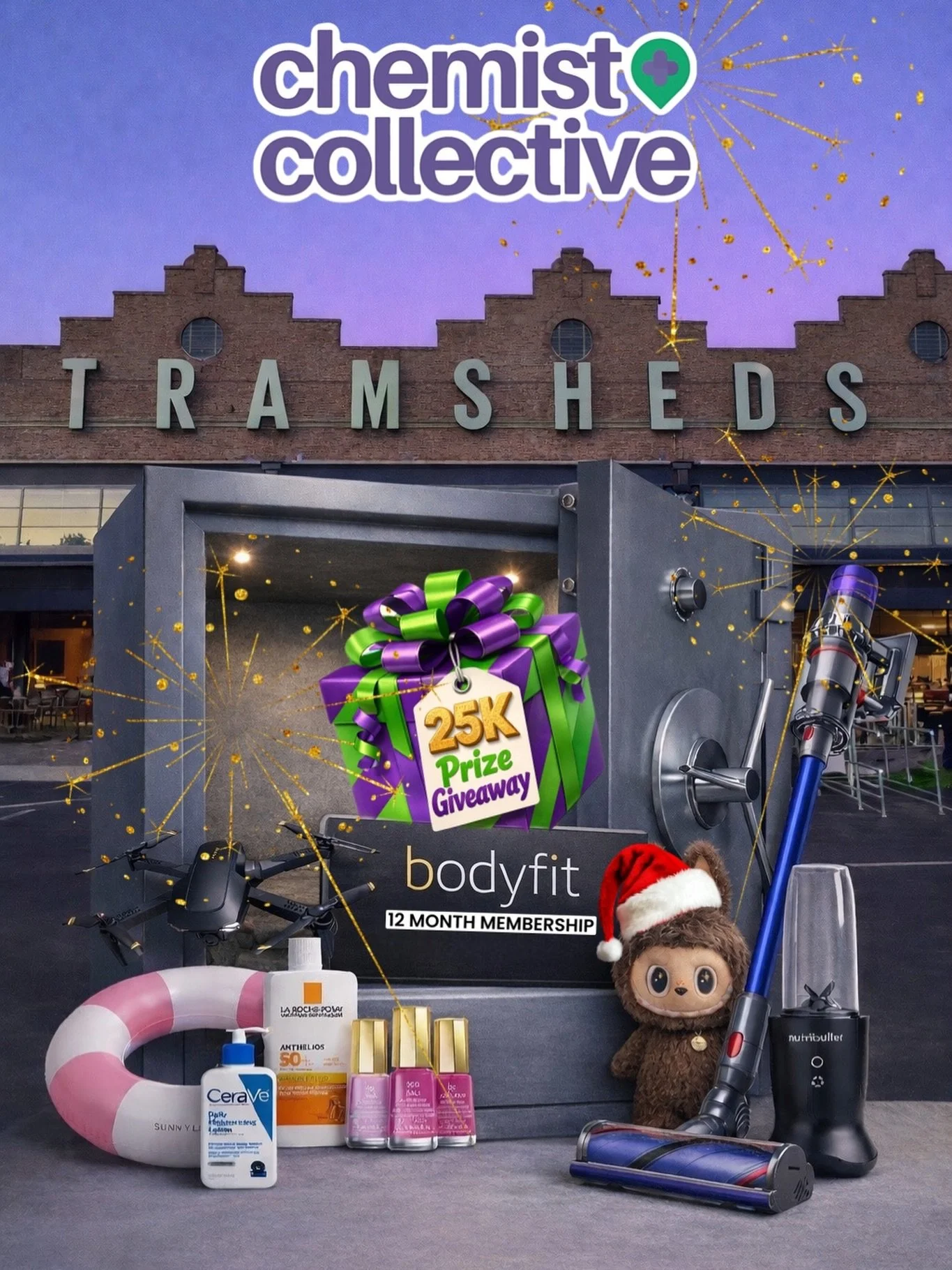 🎁 CHRISTMAS HAMPER GIVEAWAY &ndash; valued at $25,000! 🎁

We&rsquo;re spreading some serious festive cheer at Chemist Collective Tramsheds 🎄✨

As your new local Chemist, we have been overwhelmed by the support and kindness from the community since