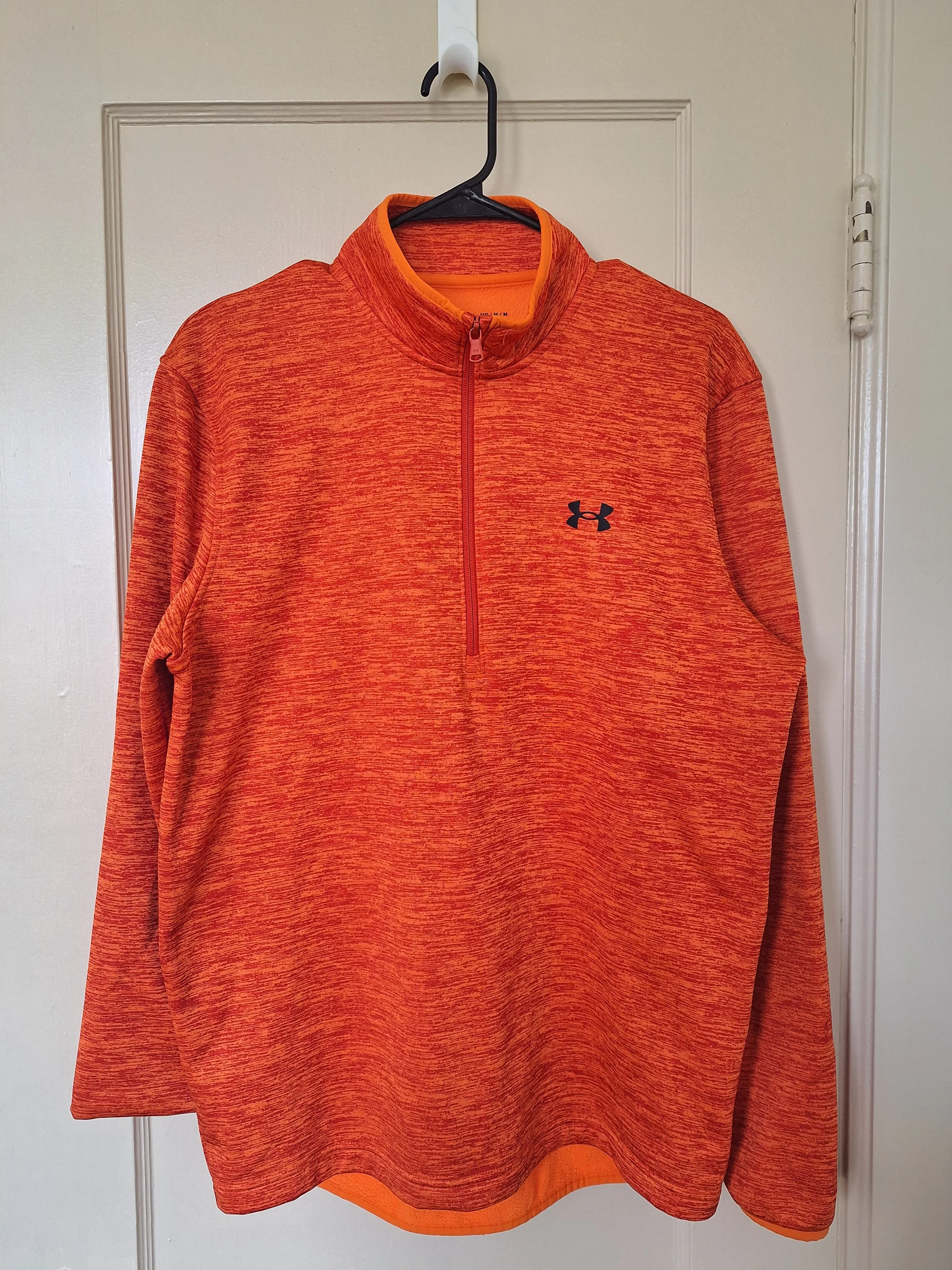 Orange Under Armour Sweater
