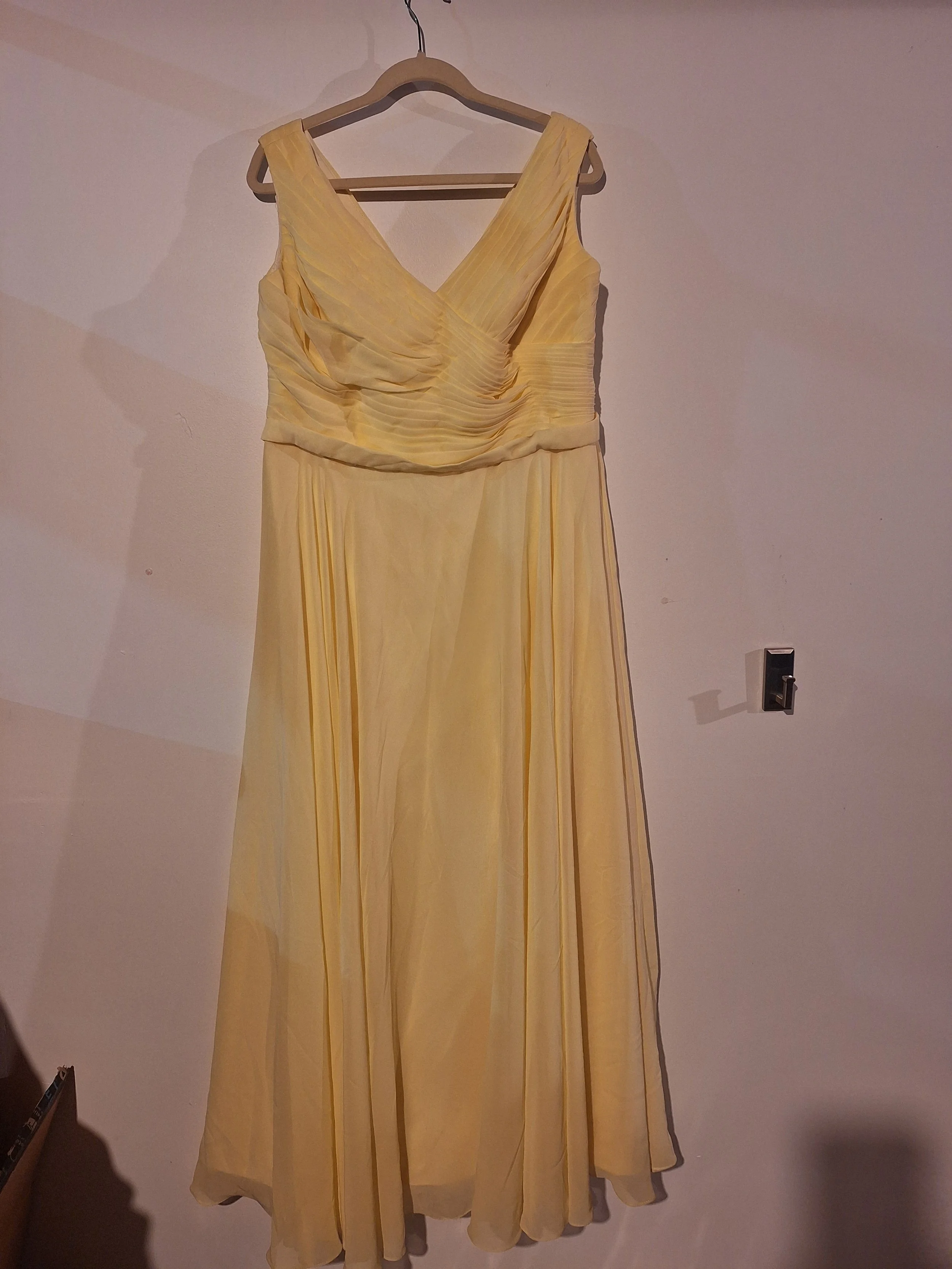 JJ'S House, Golden Glow Evening Gown, Size 18