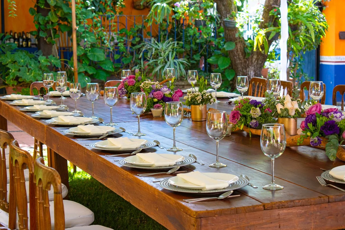 Boda civil Petit Gourmet para 25 personas con montaje imperial.
