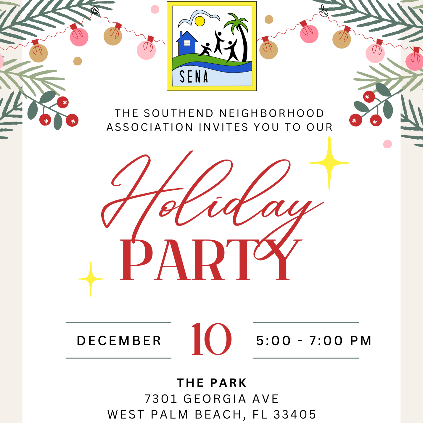 SENA Holiday Party