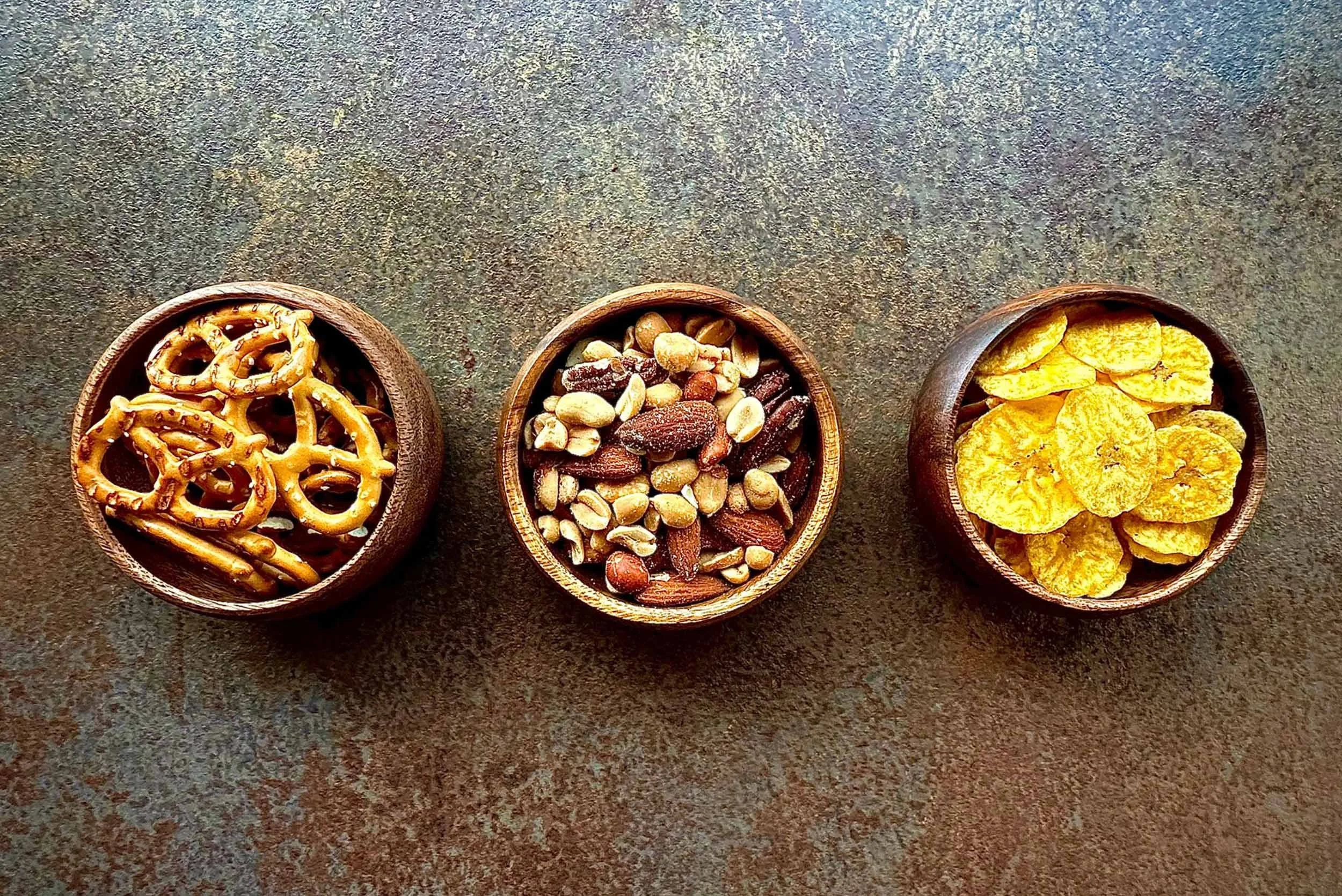 Luxury bar snacks served at Cask whisky bar in Grand Cayman