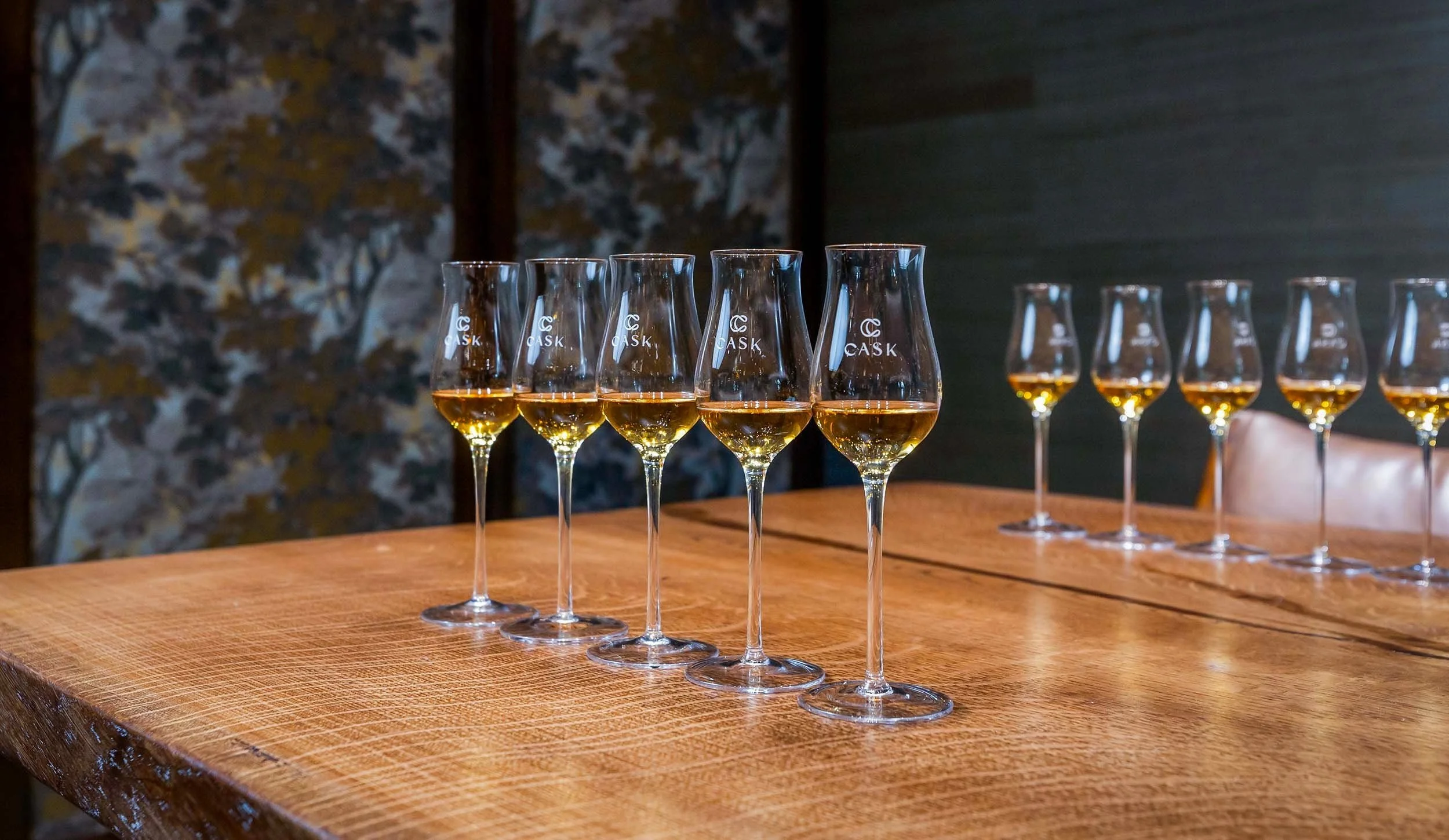 Attentive service during a private whisky experience at The Woodlands