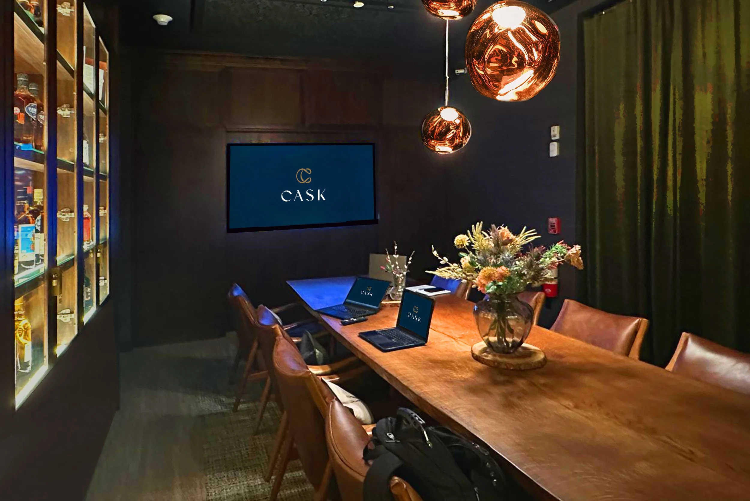 Exclusive whisky selection on display in The Woodlands at Cask