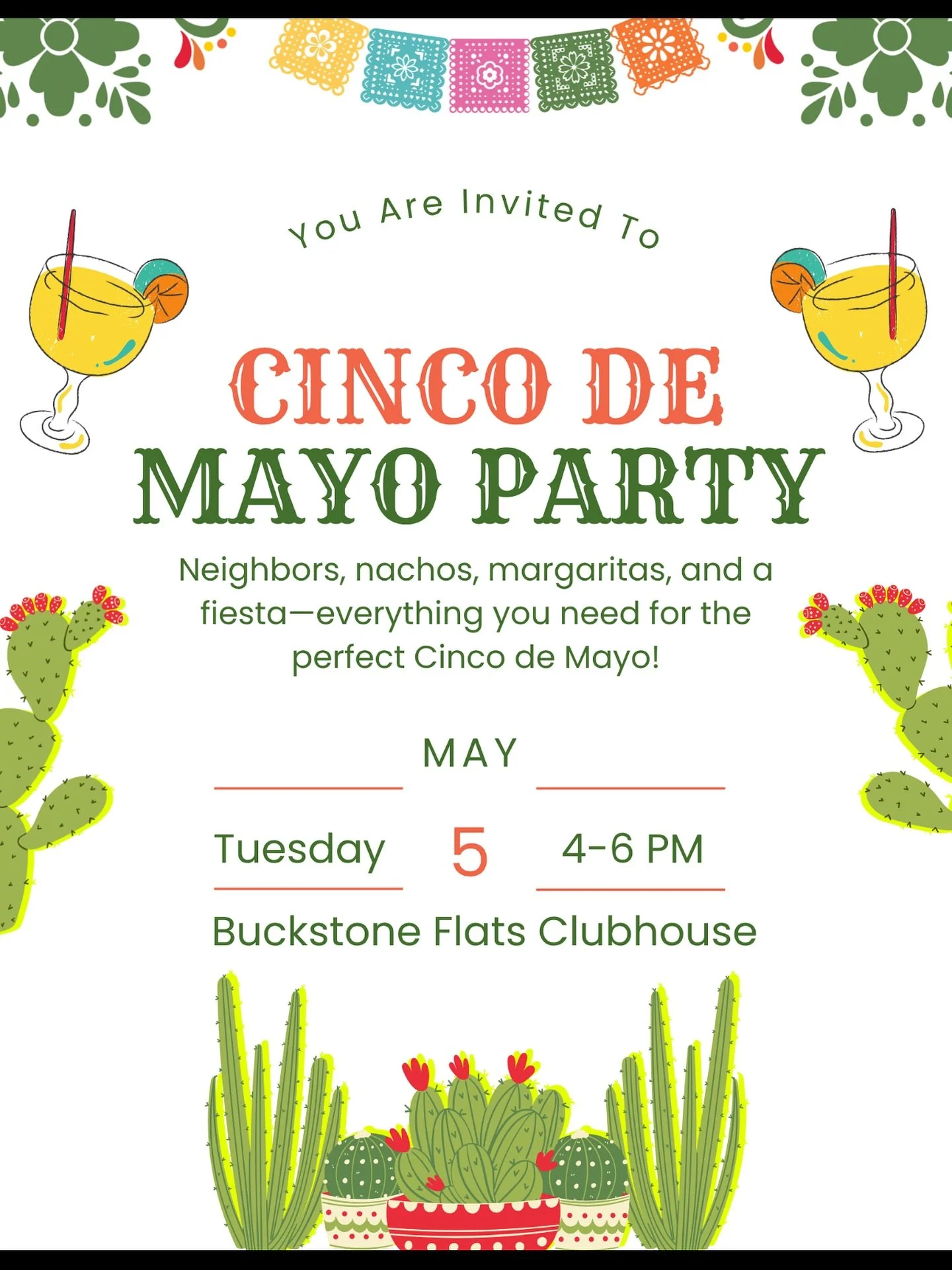 Cinco de Mayo is coming up on May 5
Join us from 4&ndash;6 pm for drinks, nachos, and good vibes as we celebrate together. Bring your friends and come hungry&mdash;there will be plenty to enjoy.
See you there!
#CincoDeMayo #May5 #HappyHour #Drinks #N