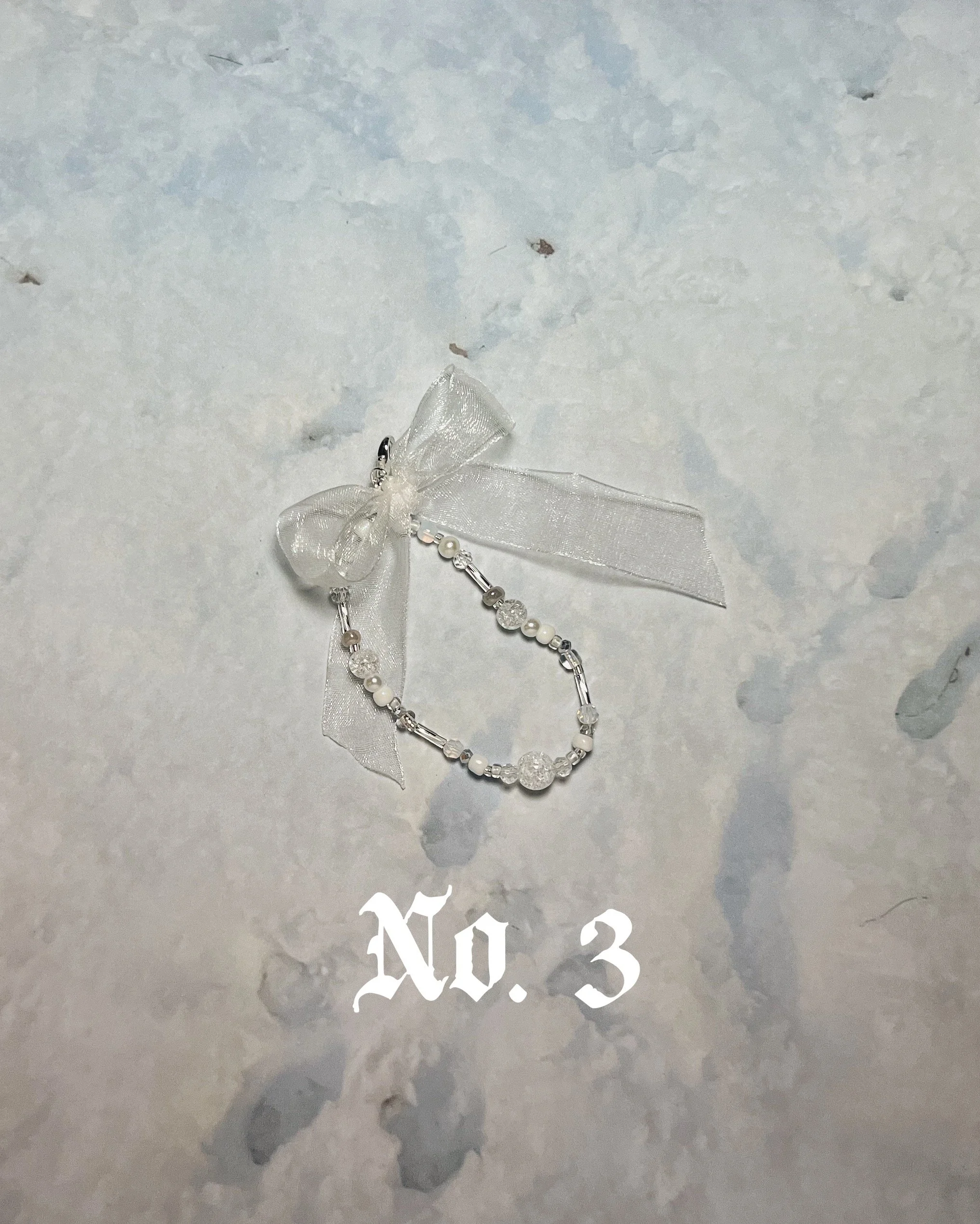 snow & ice ✸ bag charm