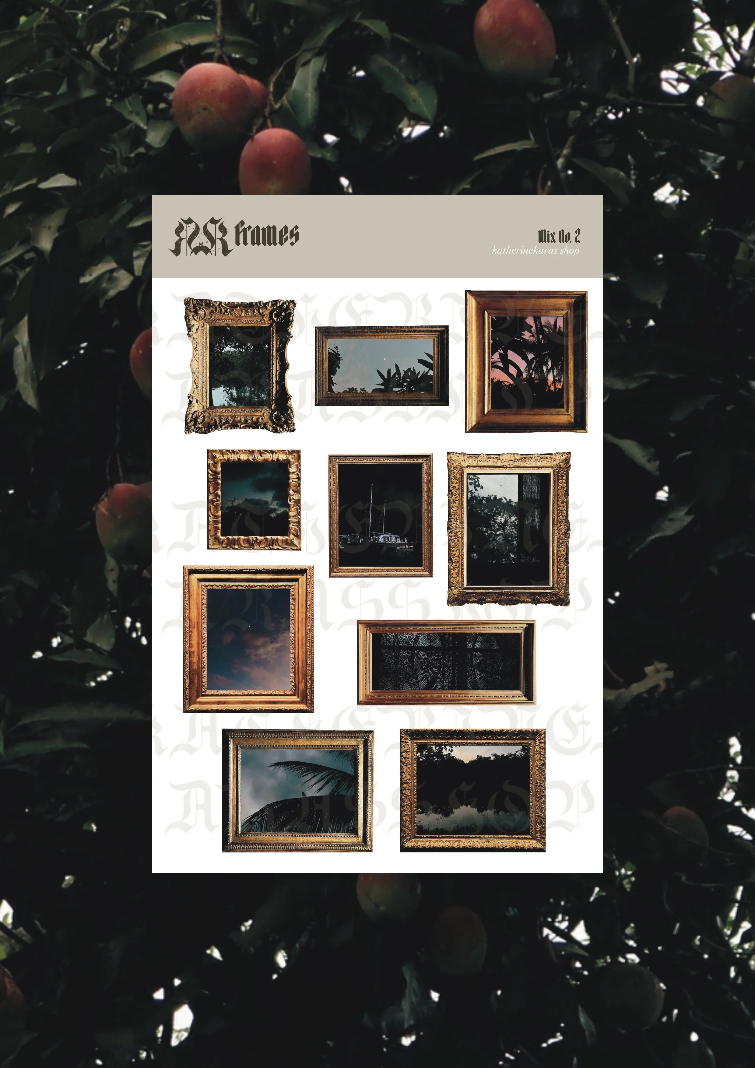 frames mix no.2 ✸ digital download